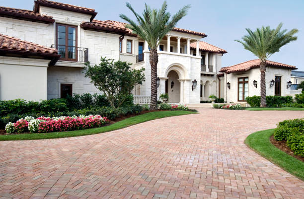 Residential Paver Driveway in Richlands, VA